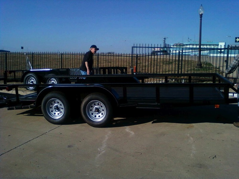 Rent flatbed trailer Denver
